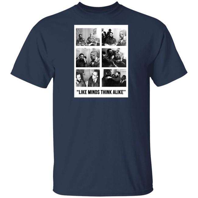 Colin Kaepernick Malcolm Meeting With Castro Like Minds Think Alike Tee Shirt Colin Kaepernick Malcolm Meeting With Castro Like Minds Think Alike Tee Shirt