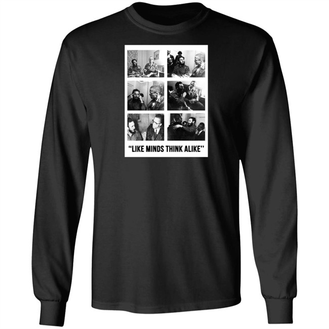 Colin Kaepernick Malcolm Meeting With Castro Like Minds Think Alike Tee Shirt Colin Kaepernick Malcolm Meeting With Castro Like Minds Think Alike Tee Shirt