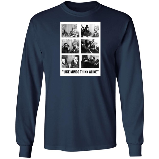 Colin Kaepernick Malcolm Meeting With Castro Like Minds Think Alike Tee Shirt Colin Kaepernick Malcolm Meeting With Castro Like Minds Think Alike Tee Shirt