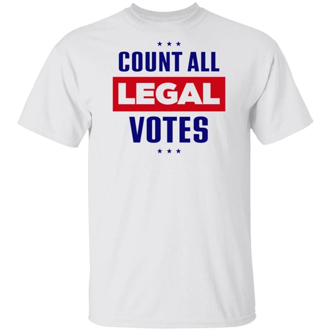 Team Trump Iconic Count All Legal Votes Tee Shirt Team Trump Iconic Count All Legal Votes Tee Shirt