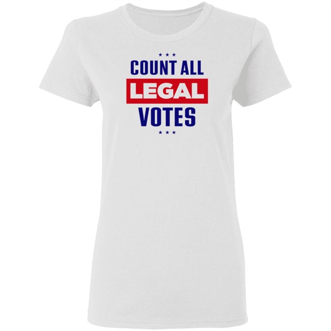Team Trump Iconic Count All Legal Votes Tee Shirt Team Trump Iconic Count All Legal Votes Tee Shirt