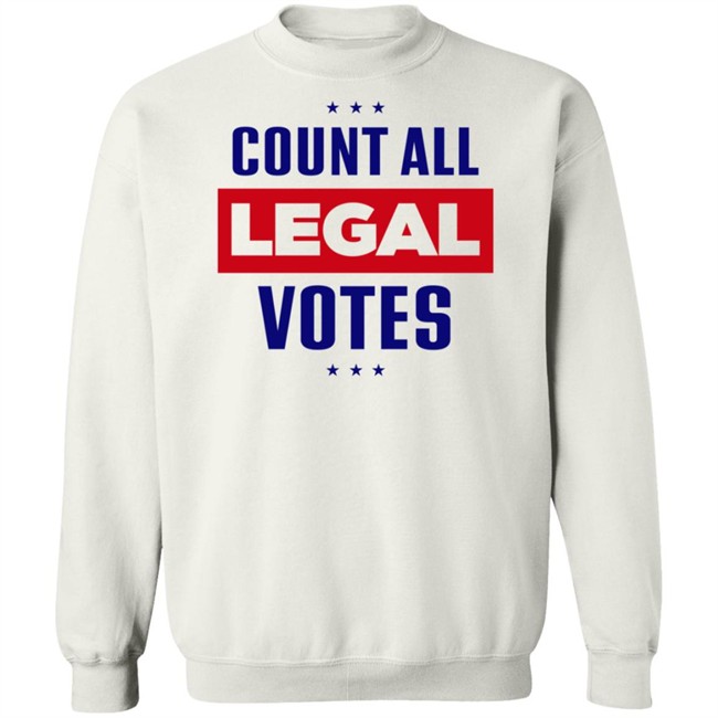 Team Trump Iconic Count All Legal Votes Tee Shirt Team Trump Iconic Count All Legal Votes Tee Shirt