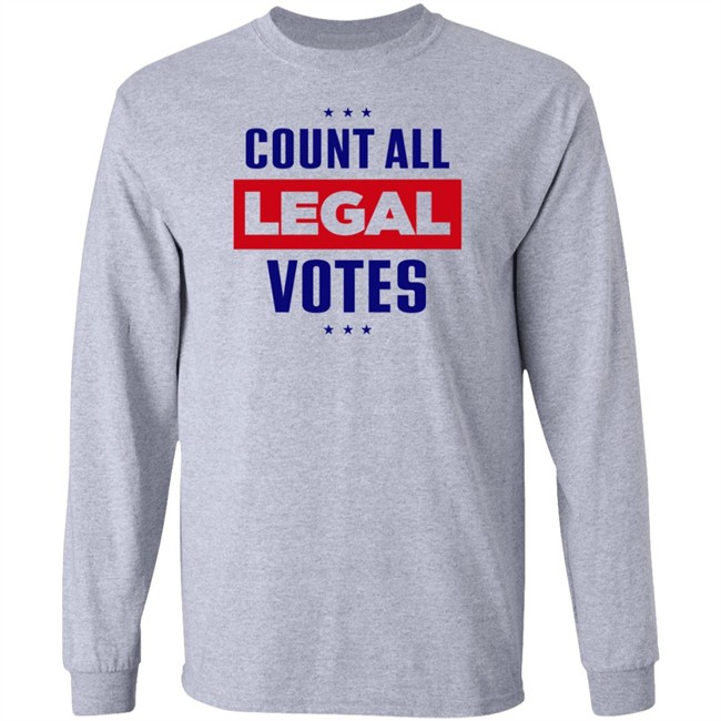 Team Trump Iconic Count All Legal Votes Tee Shirt Team Trump Iconic Count All Legal Votes Tee Shirt