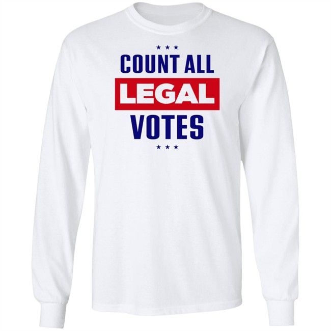 Team Trump Iconic Count All Legal Votes Tee Shirt Team Trump Iconic Count All Legal Votes Tee Shirt
