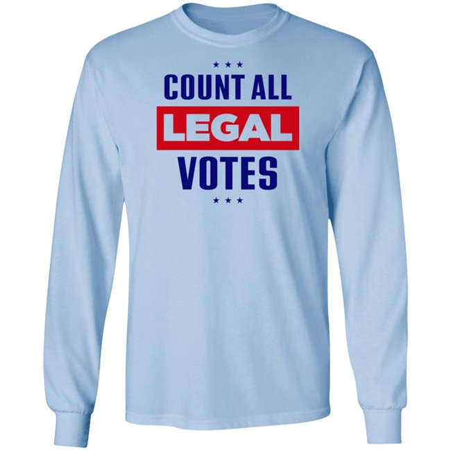Team Trump Iconic Count All Legal Votes Tee Shirt Team Trump Iconic Count All Legal Votes Tee Shirt