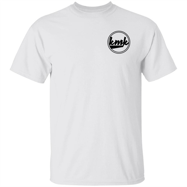 Kallmekris Merch Kmk Round Logo Hoodie White Kallmekris Merch Kmk Round Logo Hoodie White
