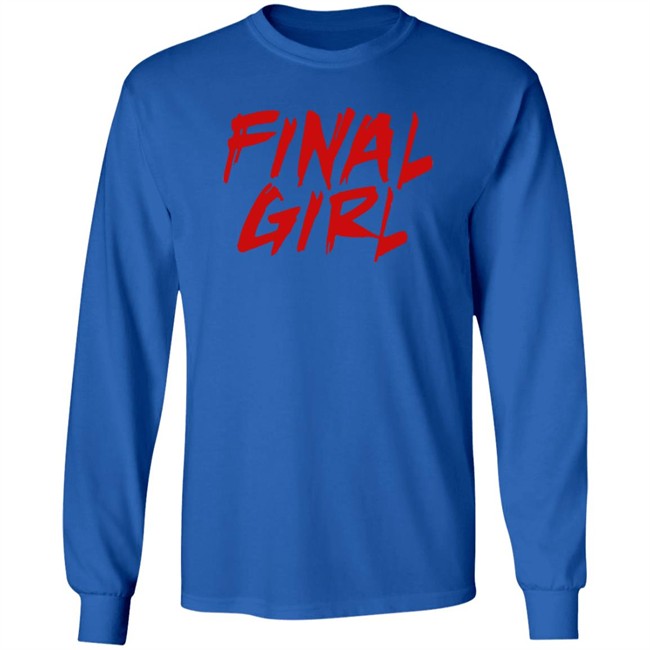 Dead Meat Merch Final Girl T Shirt Dead Meat Merch Final Girl T Shirt