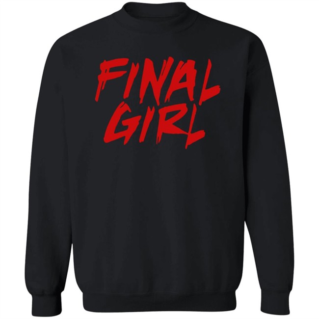 Dead Meat Merch Final Girl T Shirt Dead Meat Merch Final Girl T Shirt