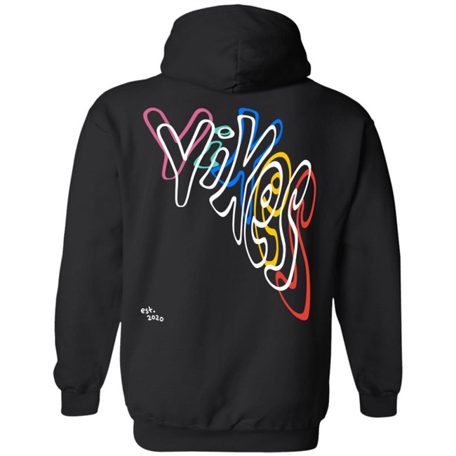 Yikes Merch Yikes Puff Ink Black Hoodie