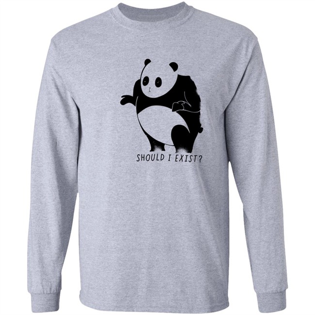The Daily Wire Merch Shop Existential Panda T Shirt The Daily Wire Merch Shop Existential Panda T Shirt
