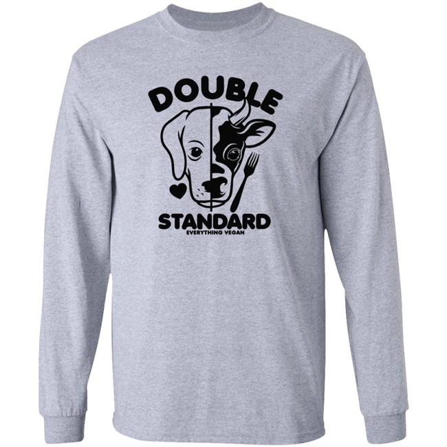 Everything Vegan Store Double Standard Shirt Joy Everything Vegan Store Double Standard Shirt Joy