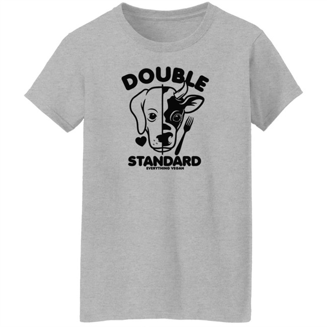 Everything Vegan Store Double Standard Shirt Joy Everything Vegan Store Double Standard Shirt Joy