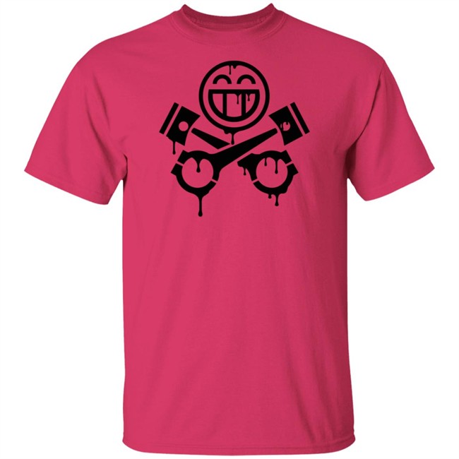 PistonHeads Smiley Drips Shirt PistonHeads Smiley Drips Shirt