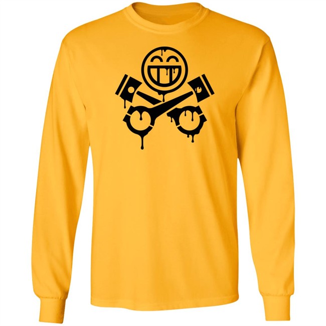 PistonHeads Smiley Drips Shirt PistonHeads Smiley Drips Shirt