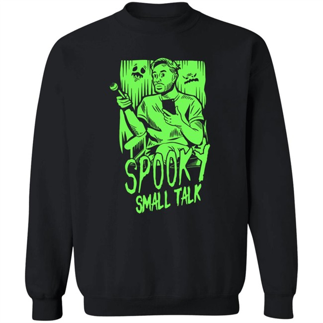 Gianthugs Merch Spooky Small Talk Shirt Gianthugs Merch Spooky Small Talk Shirt