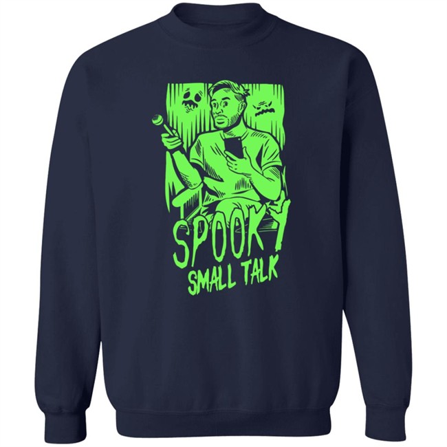 Gianthugs Merch Spooky Small Talk Shirt Gianthugs Merch Spooky Small Talk Shirt