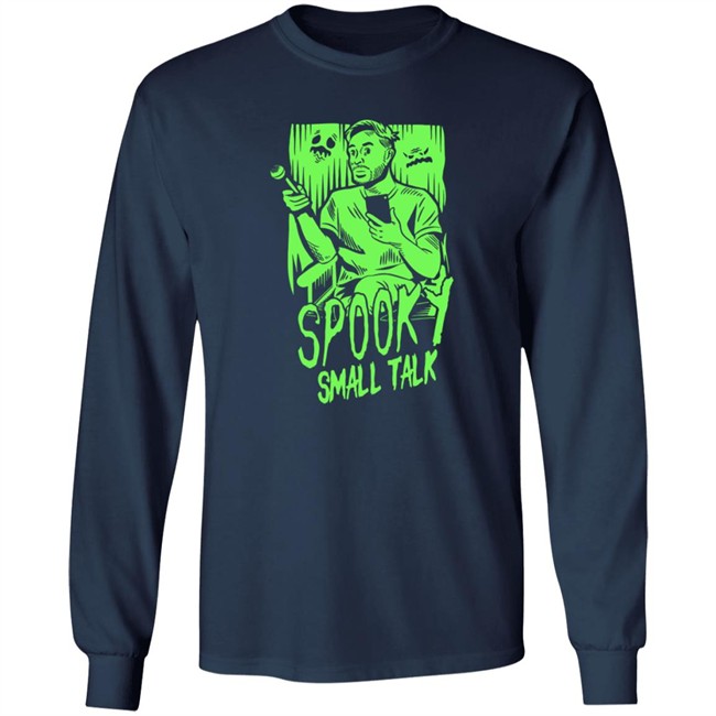 Gianthugs Merch Spooky Small Talk Shirt Gianthugs Merch Spooky Small Talk Shirt
