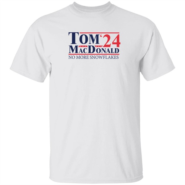 Hangover Gang Merch Tom Macdonald 2024 No More Snowflakes Shirt Tom Macdonald