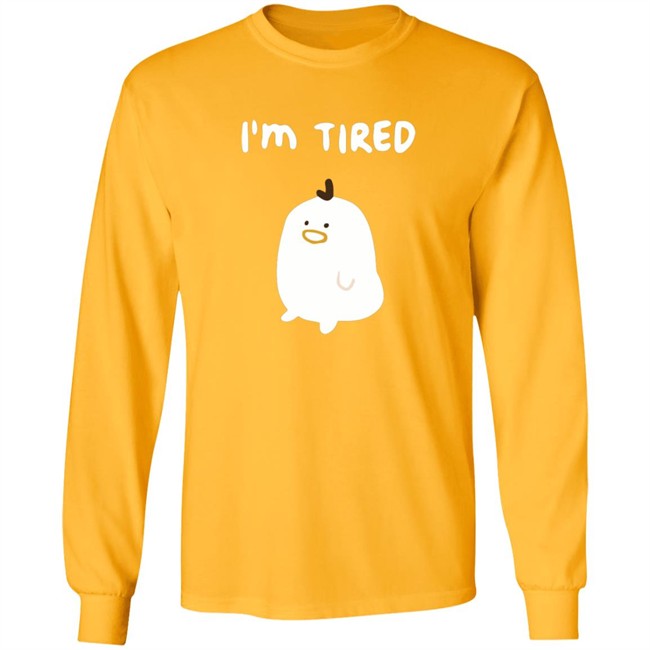 Ohmonah Merch I'm Tired But I'm Here Hoodie Ohmonah Merch I'm Tired But I'm Here Hoodie