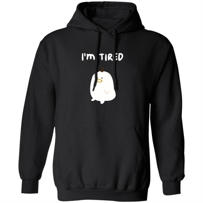 Ohmonah Merch I'm Tired But I'm Here Hoodie Ohmonah Merch I'm Tired But I'm Here Hoodie