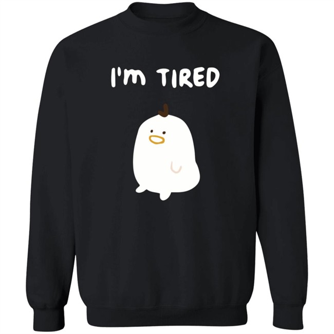 Ohmonah Merch I'm Tired But I'm Here Hoodie Ohmonah Merch I'm Tired But I'm Here Hoodie