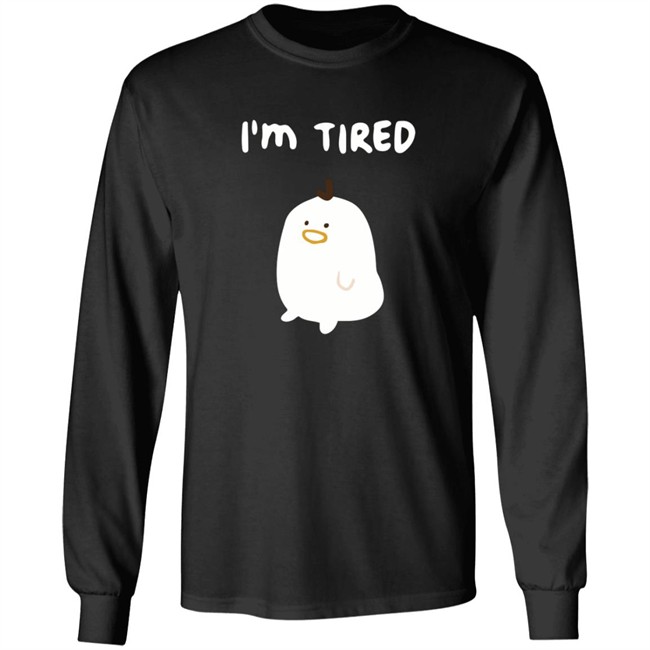 Ohmonah Merch I'm Tired But I'm Here Hoodie Ohmonah Merch I'm Tired But I'm Here Hoodie