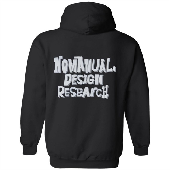 Nomanual Design Research Merch Doodle Logo Hoodie Nomanual Design Research Merch Doodle Logo Hoodie