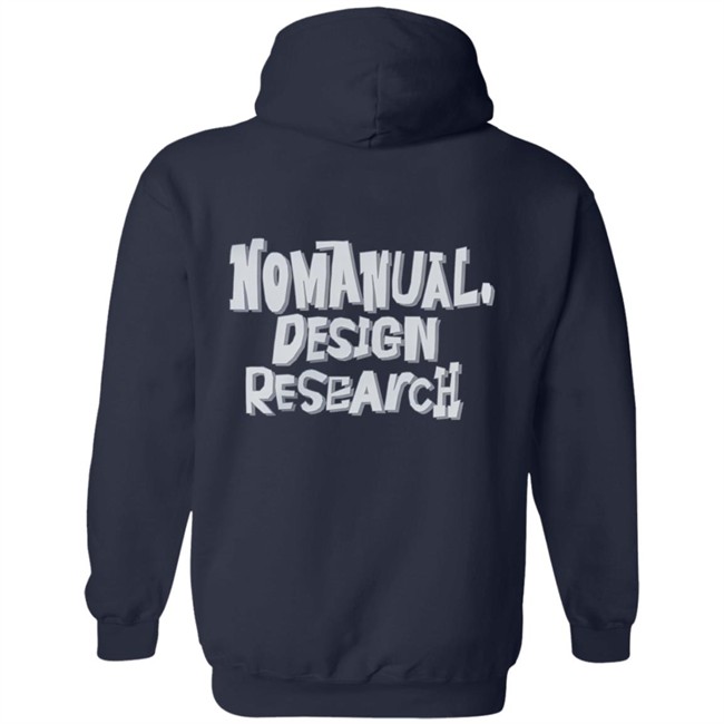 Nomanual Design Research Merch Doodle Logo Hoodie Nomanual Design Research Merch Doodle Logo Hoodie
