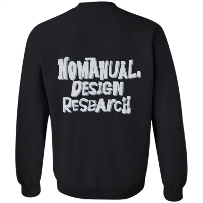 Nomanual Design Research Merch Doodle Logo Hoodie Nomanual Design Research Merch Doodle Logo Hoodie