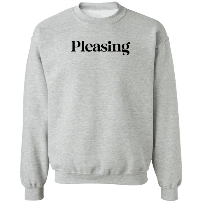 Pleasing Merch Pleasing Sweatshirt The Pleasing Crewneck White Pleasing Merch Pleasing Sweatshirt The Pleasing Crewneck White