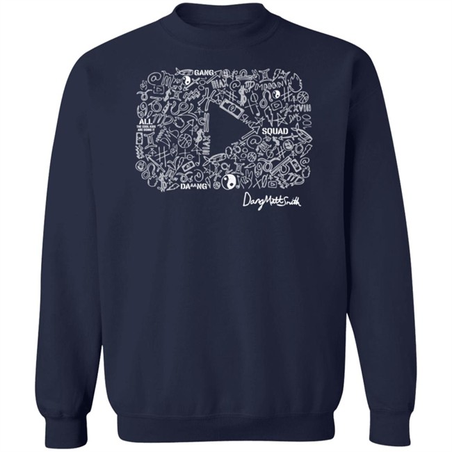 Dang Matt Smith Merch Kids Play Button Black Shirt Dang Matt Smith Merch Kids Play Button Black Shirt