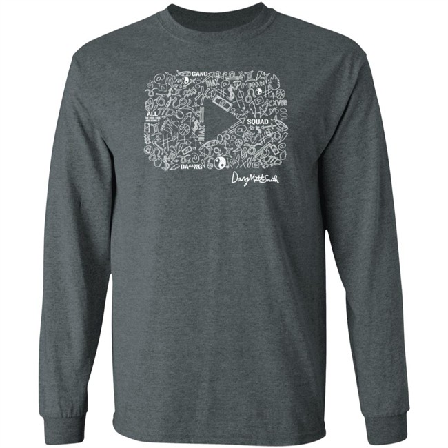 Dang Matt Smith Merch Kids Play Button Black Shirt Dang Matt Smith Merch Kids Play Button Black Shirt