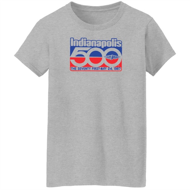 The Shop Indy 1987 Indy 500 Shirt The Shop Indy 1987 Indy 500 Shirt