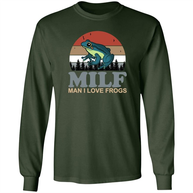 Funny Milf Man I Love Frogs Shirt Funny Milf Man I Love Frogs Shirt