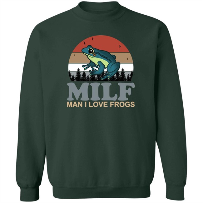Funny Milf Man I Love Frogs Shirt Funny Milf Man I Love Frogs Shirt