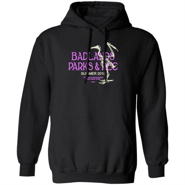 Badlands Parks And Rec Black Shirt Badlands Parks And Rec Black Shirt