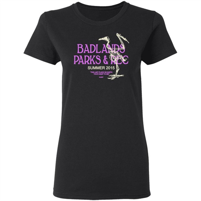 Badlands Parks And Rec Black Shirt Badlands Parks And Rec Black Shirt