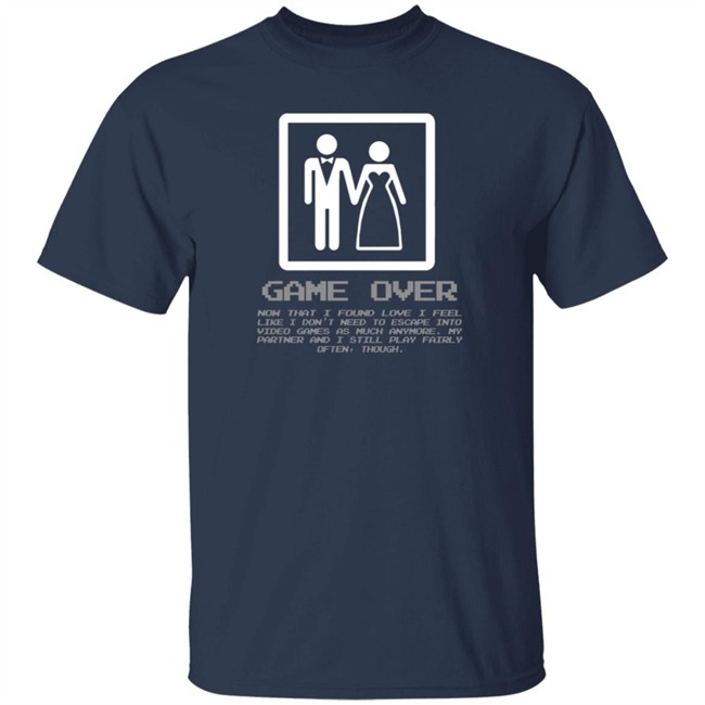 The Hard Times Merch Game Over Shirt The Hard Times Merch Game Over Shirt