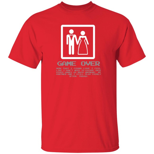 The Hard Times Merch Game Over Shirt The Hard Times Merch Game Over Shirt