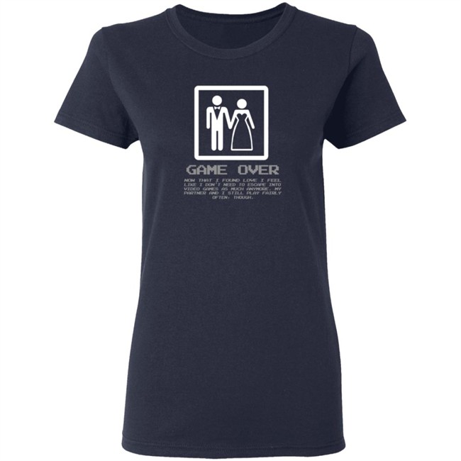 The Hard Times Merch Game Over Shirt The Hard Times Merch Game Over Shirt