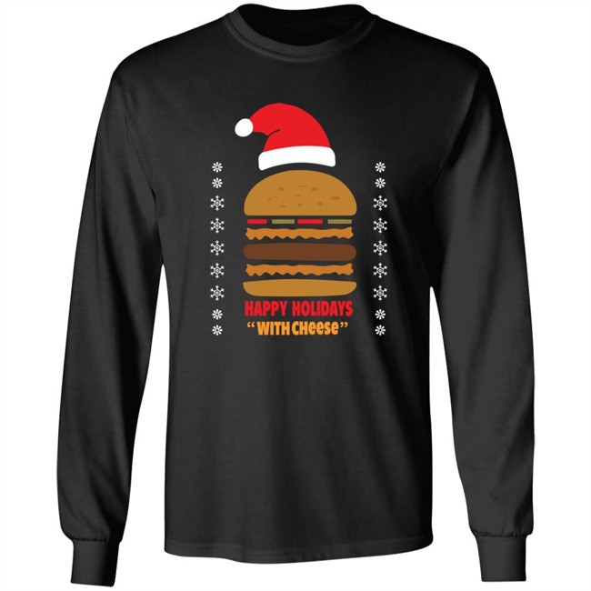 Happy Holidays With Cheese T Shirt Happy Holidays With Cheese T Shirt