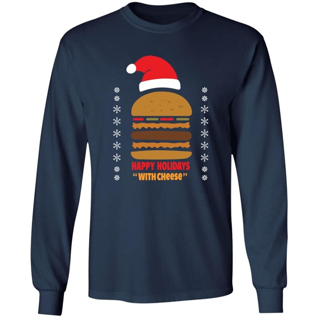 Happy Holidays With Cheese T Shirt Happy Holidays With Cheese T Shirt