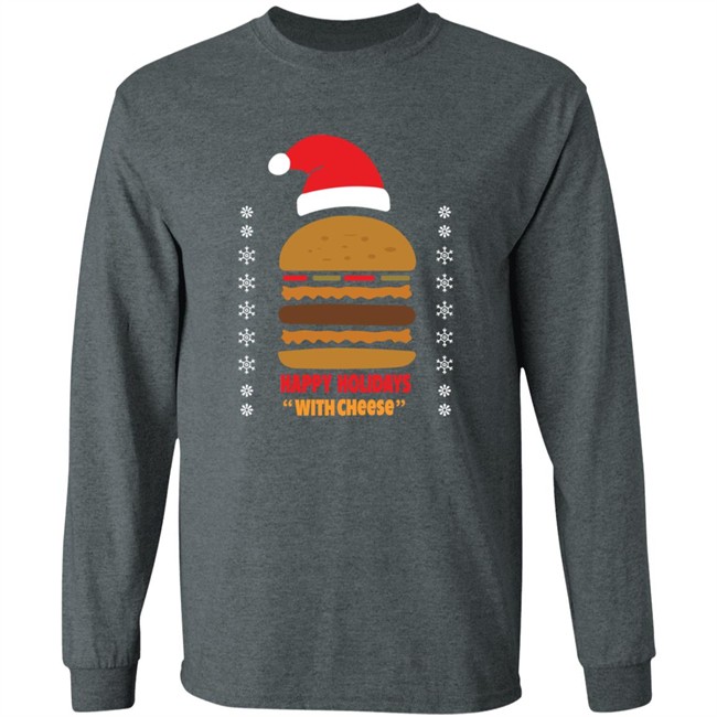 Happy Holidays With Cheese T Shirt Happy Holidays With Cheese T Shirt