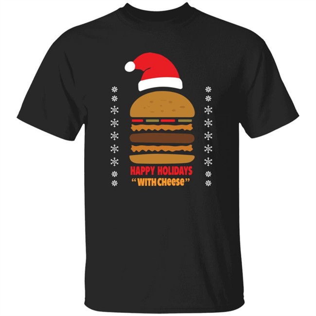Happy Holidays With Cheese T Shirt