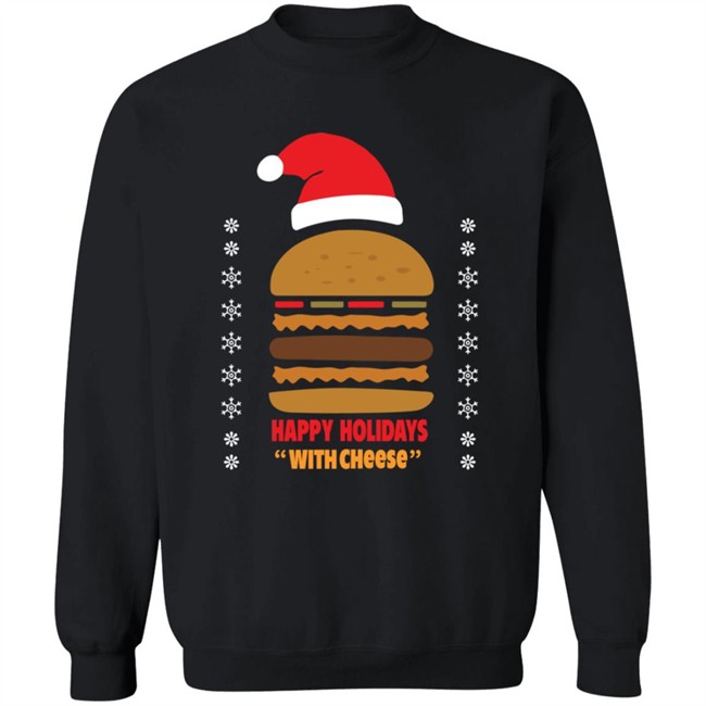 Happy Holidays With Cheese T Shirt Happy Holidays With Cheese T Shirt