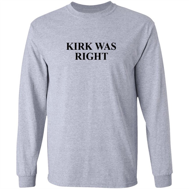 Barstool Sports Store Kirk Was Right Tee Shirt Barstool Sports Store Kirk Was Right Tee Shirt