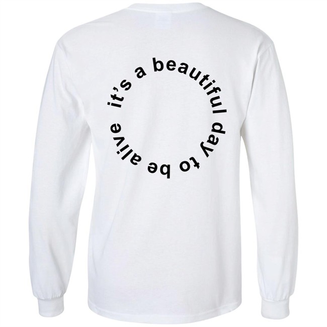 Whitney Simmons Merch It's A Beautiful Day To Be Alive Tee Shirt Whitney Simmons Merch It's A Beautiful Day To Be Alive Tee Shirt