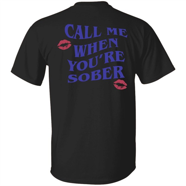 Phora Merch Call Me When You’Re Sober Puff Print Hoodie Phora Merch Call Me When You’Re Sober Puff Print Hoodie