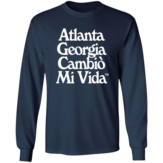 Atlanta Georgia Cambio Mi Vida Hoodie Josef Martinez Atlanta Georgia Cambio Mi Vida Hoodie Josef Martinez