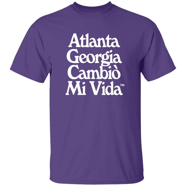 Atlanta Georgia Cambio Mi Vida Hoodie Josef Martinez Atlanta Georgia Cambio Mi Vida Hoodie Josef Martinez